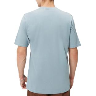 T-shirt Bleu Clair Homme Fila Embroidered vue 0