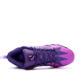 Chaussures de basketball violettes Homme Puma Scoot Zeros Purple Lightning vue 5