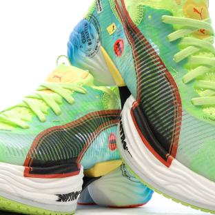 Chaussures de Running Vert/Bleu Homme Puma Nitro Elite 2 vue 7