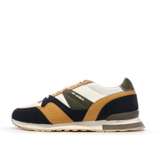Baskets Noires/Blanches/Camel Homme Umbro 973590 pas cher