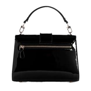 Sac à main Vernis Noir Femme Guess Nolana vue 3