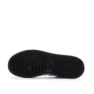 Baskets Bleues/Blanches Garçon Nike Air Jordan 1 Mid vue 5