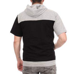 T-shirt Gris/Noir Homme Supreme Poek vue 2