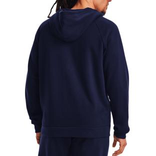 Sweat Bleu Homme Under Armour Rival Fleece vue 0