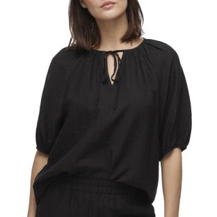 Blouse Noire Femme Vila Viclo pas cher