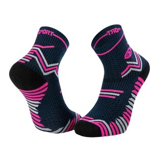 X1 Paire de Chaussettes Rose Femme BV SPORT Trail Ultra vue 0