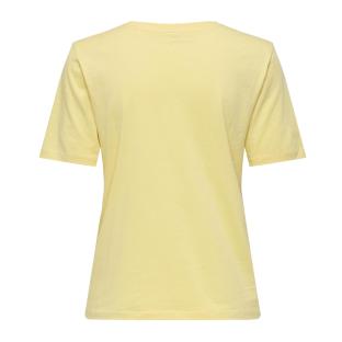 T-Shirt Jaune Femme Only Happy vue 0