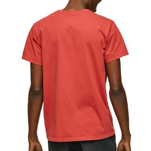 T-shirt Rouge Homme Pepe jeans Jacko vue 2