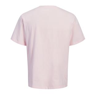 T-Shirt Rose Homme Jack & Jones Jordean vue 0