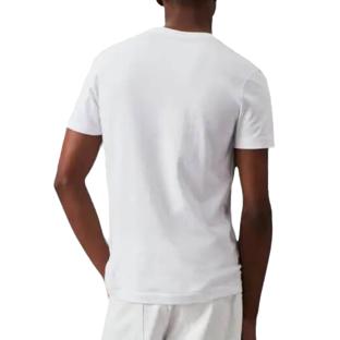 T-Shirt Blanc Homme Calvin Klein Jeans Essential Slim vue 2