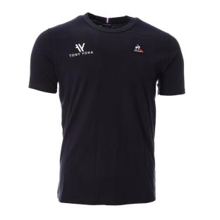 T-shirt Marine Homme Le Coq Sportif Presentation pas cher
