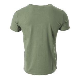 T-shirt Vert/Blanc Homme Lee Cooper Orex vue 2