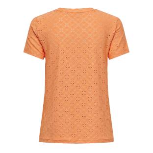 T-shirt Orange Femme JDY Cathinka vue 2