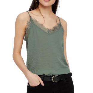 Top Vert Femme Vero Moda Bali vue 0
