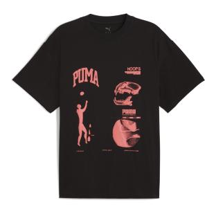 T-Shirt Noir Homme Puma Excavation vue 0