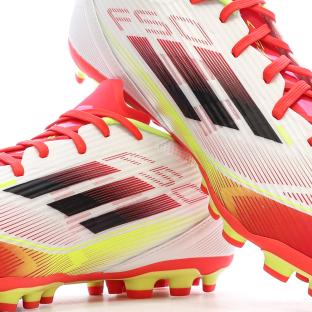 Chaussures de Foot Blanc/Rouge Adidas F50 League 2G/3G AG vue 0