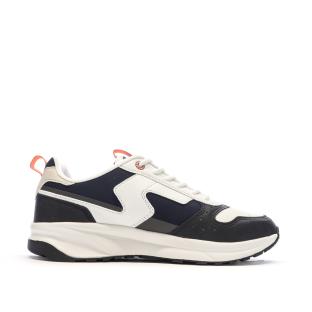 Baskets Blanches/Noires Homme Schott Maki vue 2