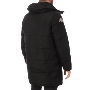 Parka Noir Homme Kappa Seddolo vue 2