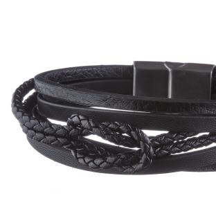 Bracelet Noir Geographical Norway 315063 vue 0
