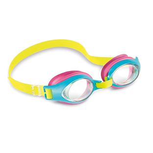 Lunettes de Natation Bleu/Rose/Jaune Fille Intex 68055611 vue 0