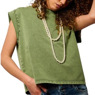 T-shirt Vert Femme Kaporal Vison pas cher