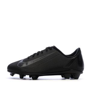 Chaussures de football Noires Garçon Nike Vapor 16 pas cher