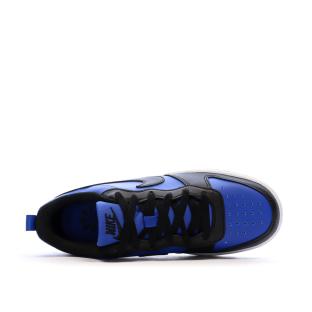 Baskets Bleues/Noires Garçon Nike Court Borough Low vue 4