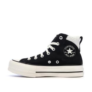 Baskets Noires Femme Converse Chuck Taylor All Star Puff pas cher