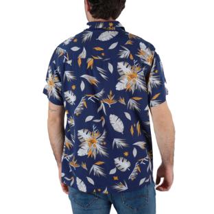 Chemisette Manches Courtes Marine Homme Deeluxe Pearl vue 2