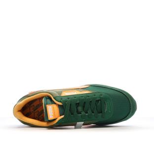 Baskets Vertes/Jaunes Homme Puma Future Rider vue 4