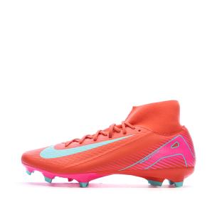 Chaussures de Foot Rouges/Turquoise Homme Nike ZM Superfly 10 Acad FG/MG pas cher