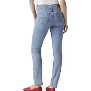 Jean 724 Bleu Classique Femme Levi's High Rise Straight 26 vue 0