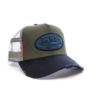 Casquette Kaki/Noir Homme Von Dutch PATCHES vue 2