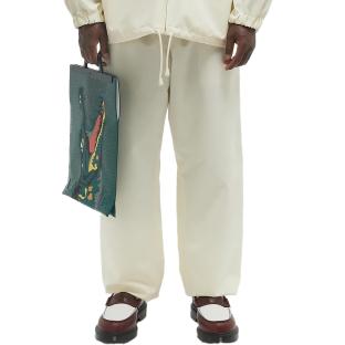 Pantalon Jaune Homme Lacoste Runway Oversized vue 0