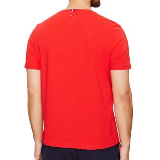 T-shirt Rouge Homme Tommy Hilfiger Graphic vue 2