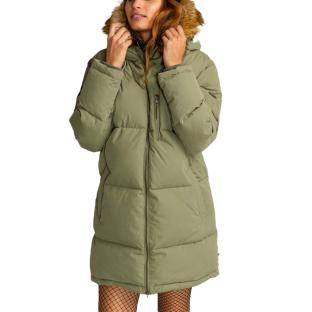 Doudoune Vert Femme Billabong Crush pas cher