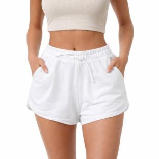 Short blanc fille Teddy Smith Eponym vue 0