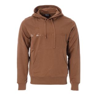Sweat Marron Homme Diesel Felpa pas cher