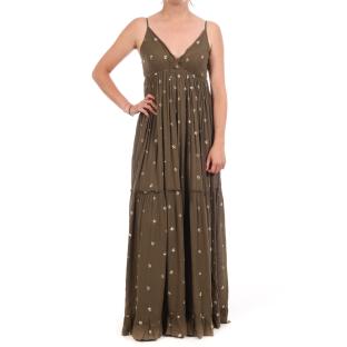 Robe Kaki Femme EBEN vue 0