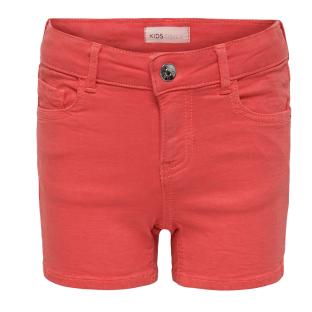 Short Rouge Fille KIDS ONLY Colored pas cher