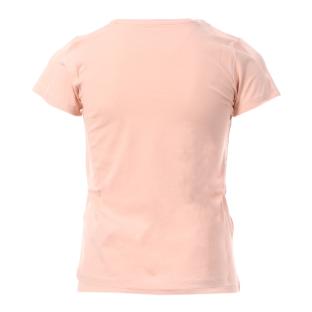 T-shirt Rose Fille Guess 6YW4 vue 2