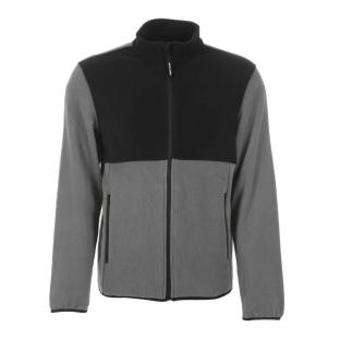Veste Polaire Grise Homme Jack & Jones Hype Fleece Collar pas cher