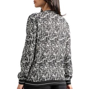 Blouse Noire/Blanche Femme Sun Valley RAFF vue 0