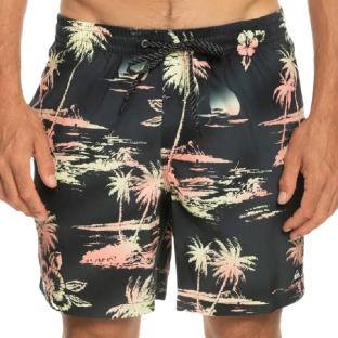 Schwarze Badeshorts für Herren von Quiksilver, Modell Mix 177 Ansicht 0