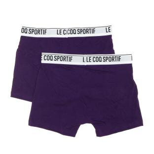 x2 Boxers púrpura hombre Le Coq Sportif Camuset sport ver 0