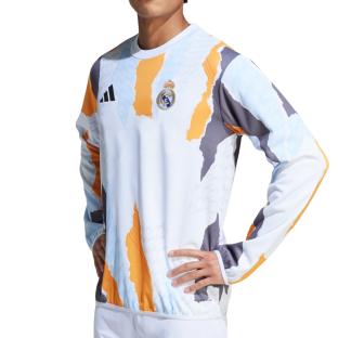 Real Madrid Sweat Training Multicolore Homme Adidas 24/25 vue 0