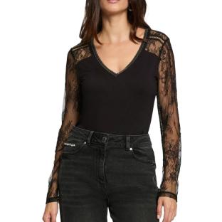 T-Shirt Noir Femme Morgan TSABINE pas cher