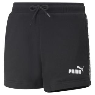 Short Noir Fille Puma Tape pas cher