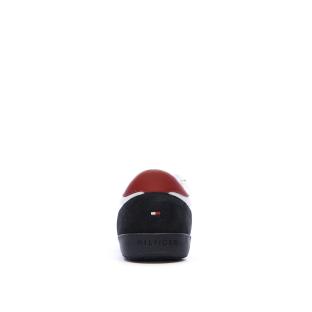 Baskets Blanches/Marines Homme Tommy Hilfiger Corporate Material vue 3