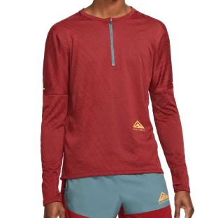 T-Shirt Rouge Homme Nike Element Trail pas cher